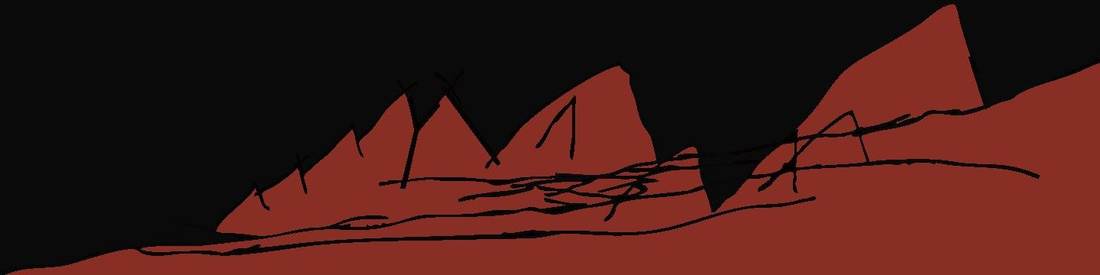 Mountains game background art